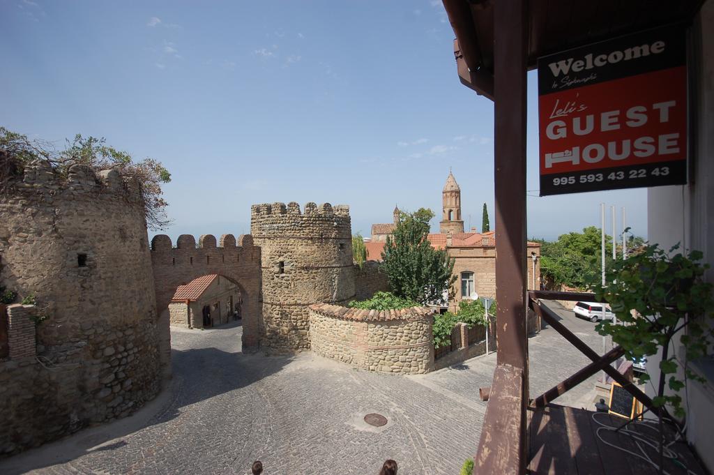Lelis Guest House Sighnaghi Esterno foto